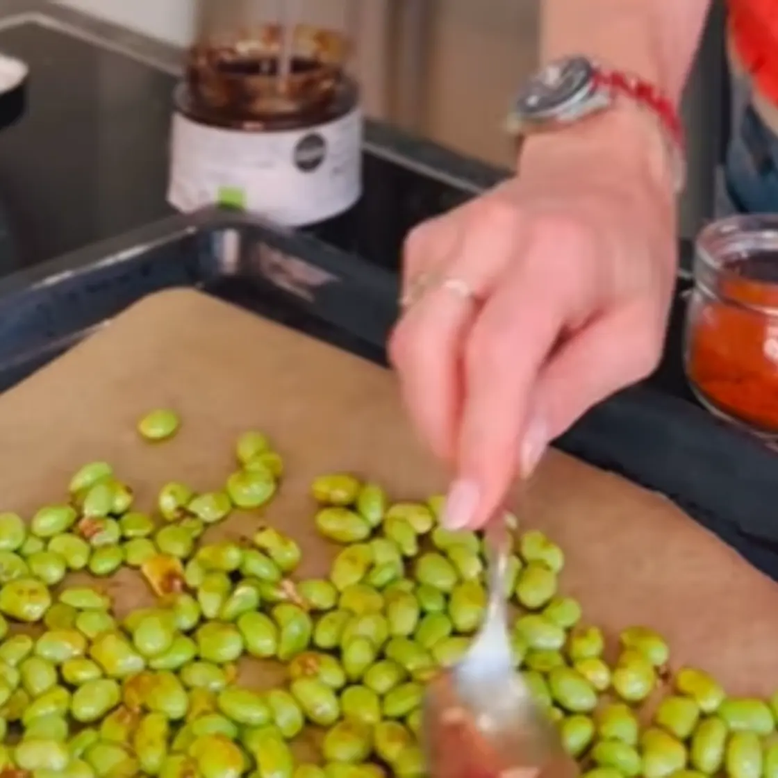 Crispy Edamame beans