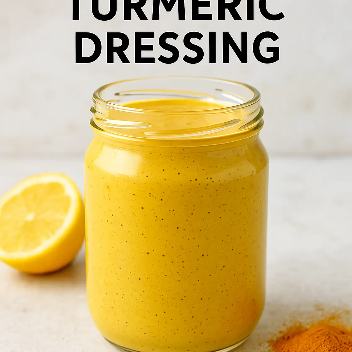 Tumeric tahini dressing