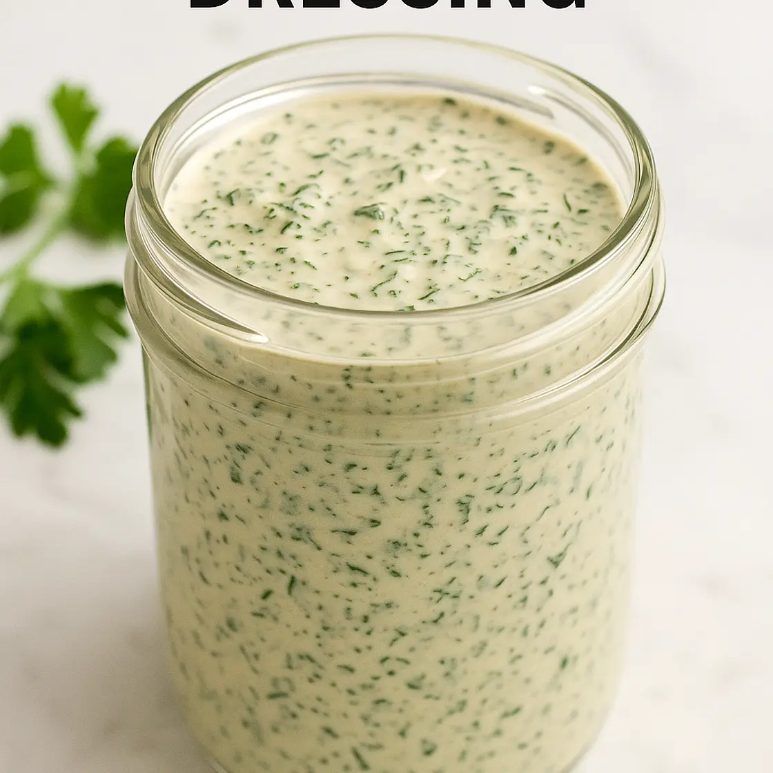 Tahini herb dressing