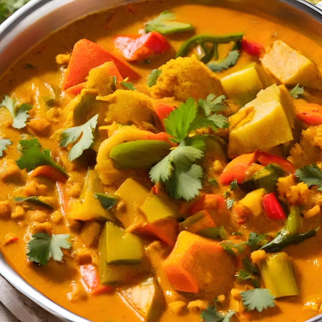 curry de verduras mixtas
