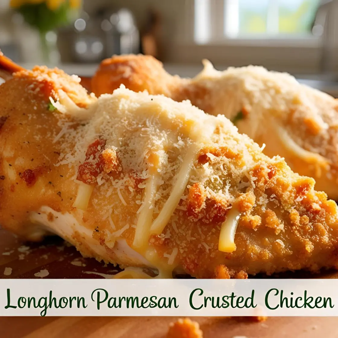 Longhorn Parmesan Crusted Chicken Recipe