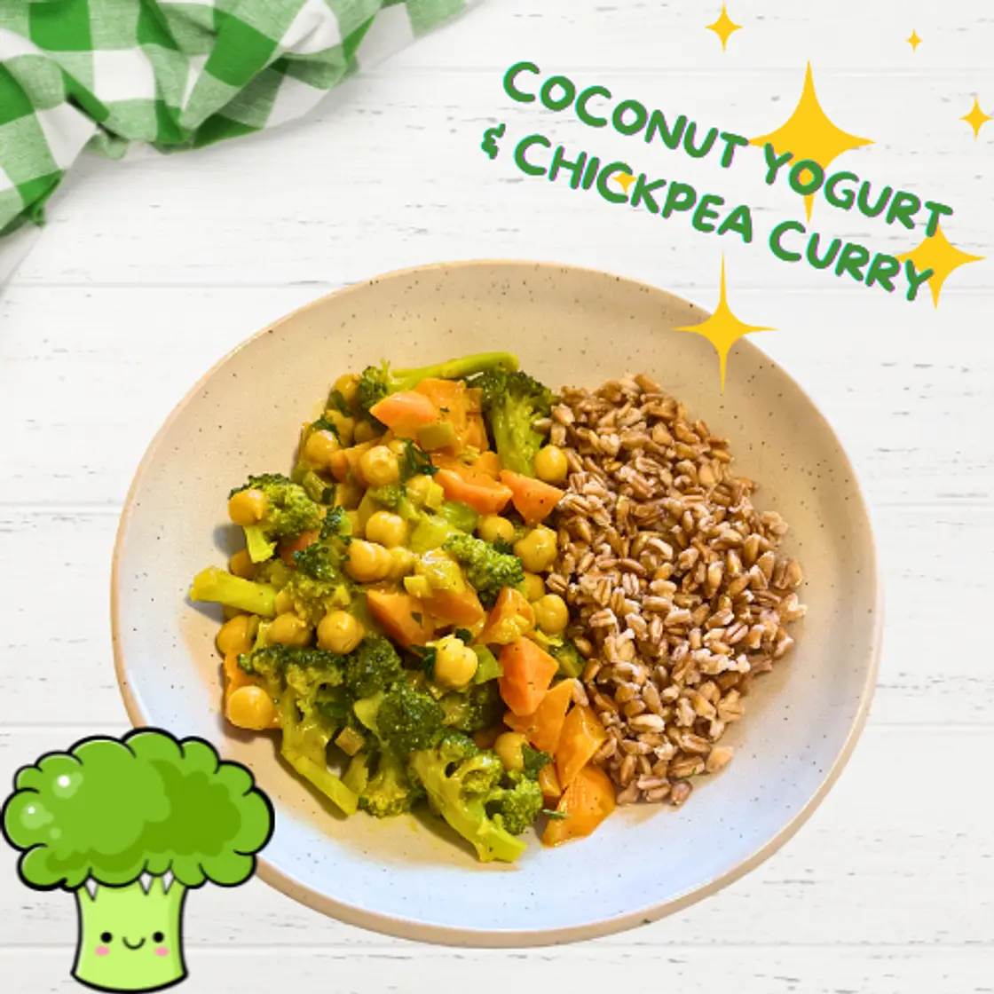 Coconut Yogurt & Chickpea Curry