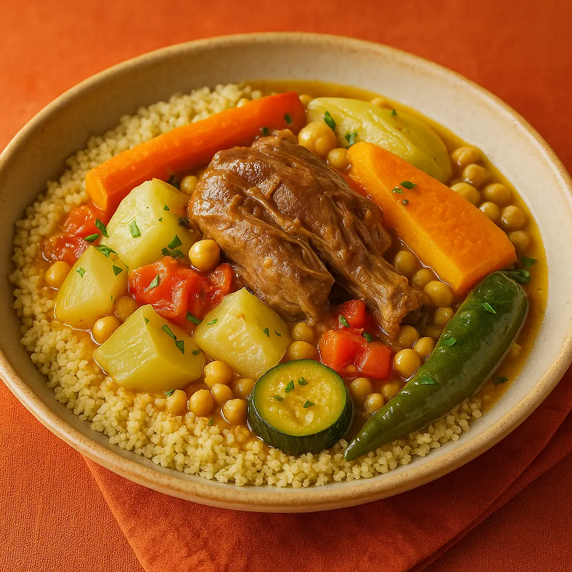 Couscous aux 6 légumes