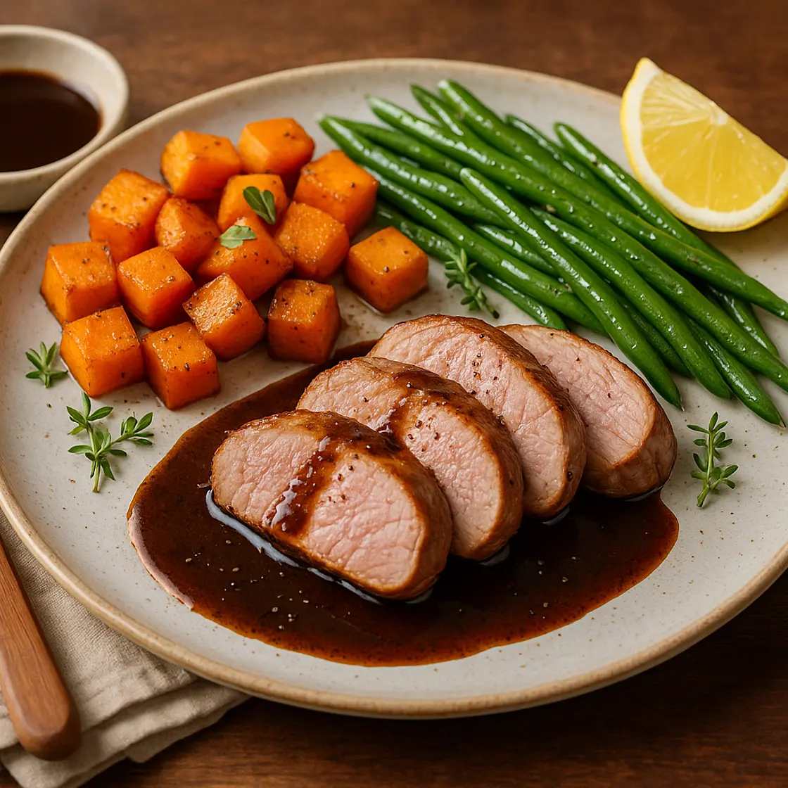 Filet mignon sauce café