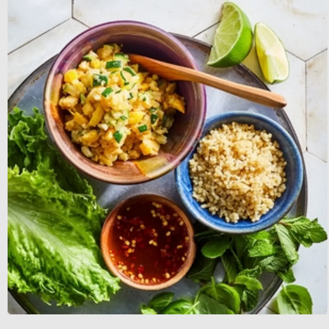 THAI ZUCCHINI SALAD (LARB)