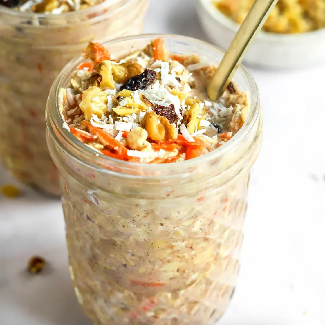Carrot Cake Overnight Oats