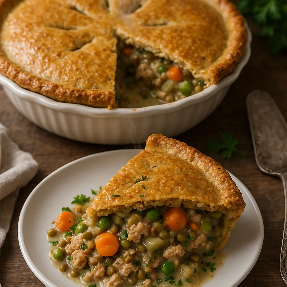 Gluten-Free Minced Turkey Pot Pie