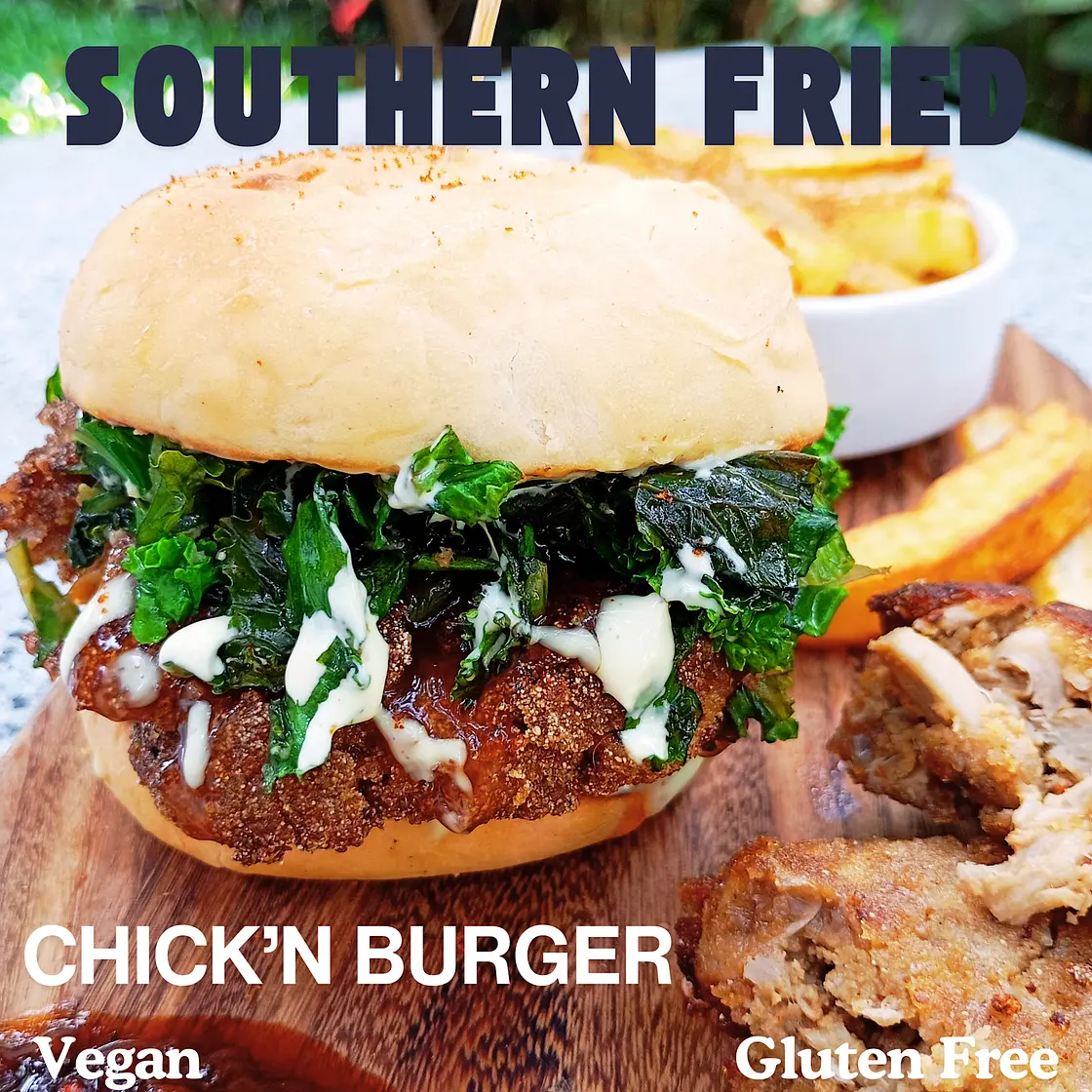Southern Fried (Jackfruit) Chick'n Burger