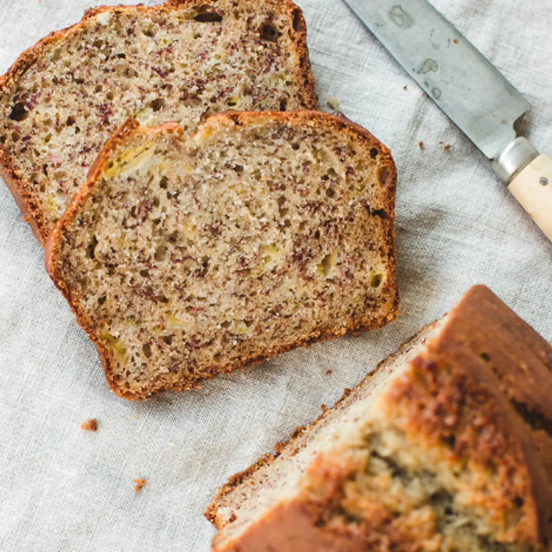 High protein banana bread 1