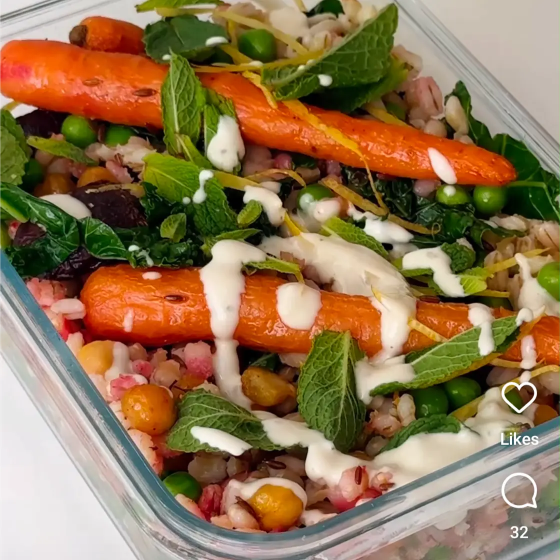 Roasted vegetable salad
