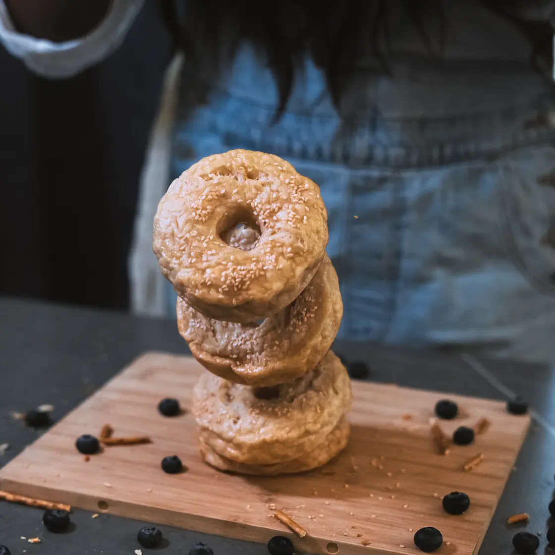 My Ella-vated 4 Ingredient Bagels