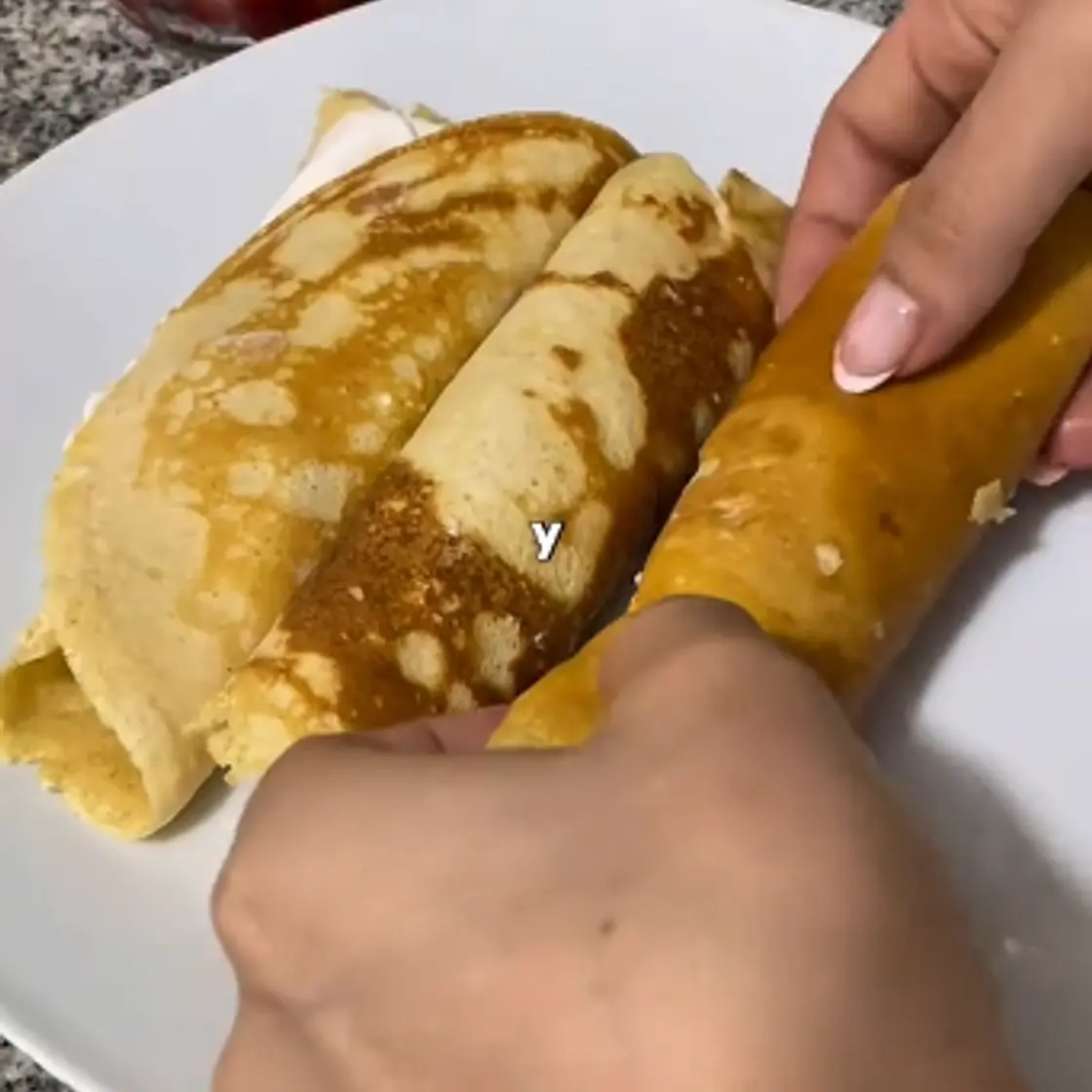 Crepas proteícas
