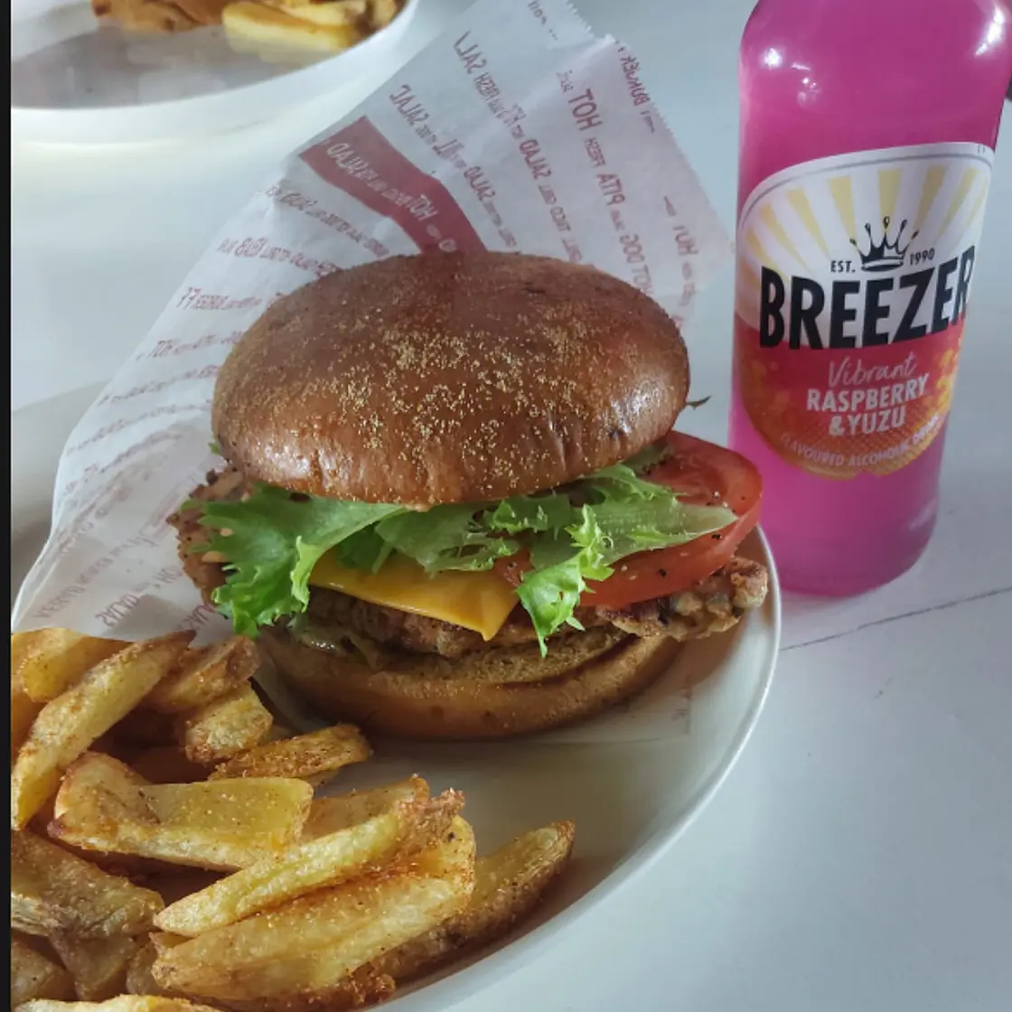 Sweet and Spicy Chicken burger (zinger)