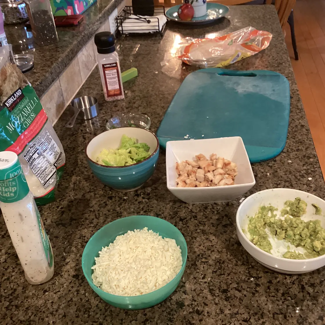 Ranch Chicken Wrap
