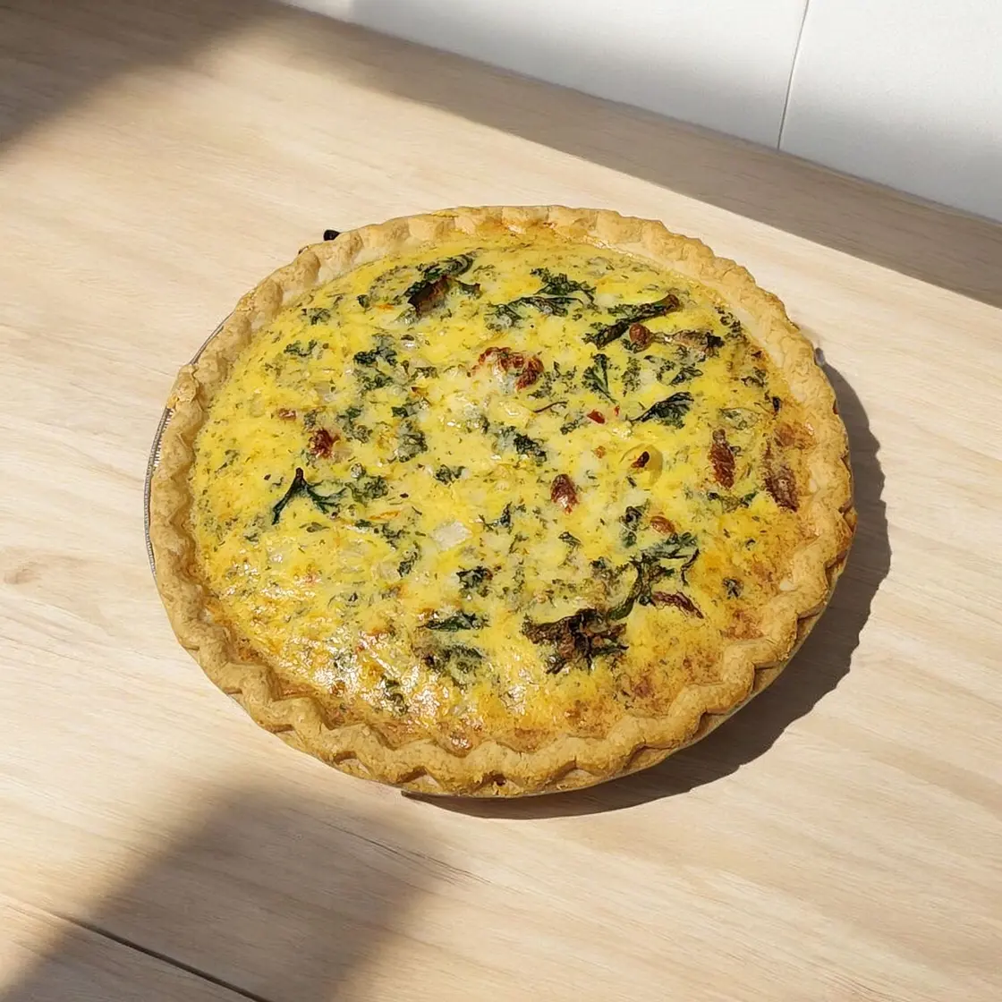 Cheesy Quiche