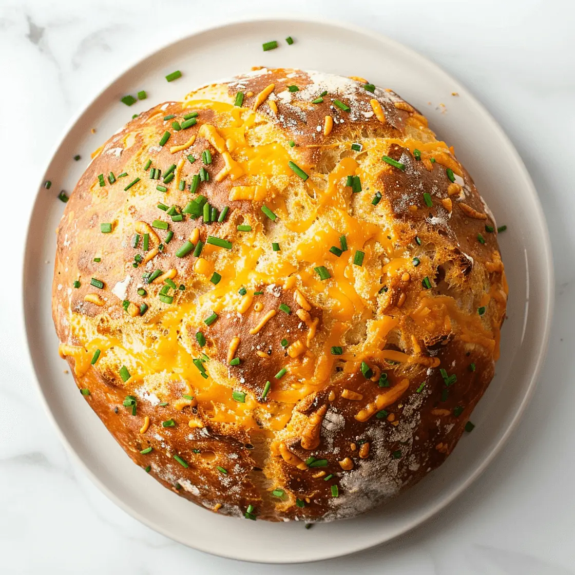 Cheddar & Chive Irish Soda Bread