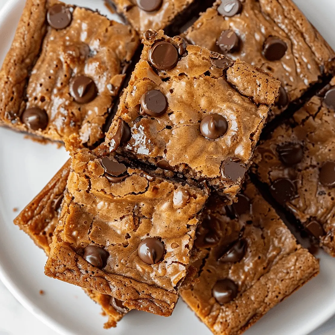Brown Butter Banana Bread Blondies