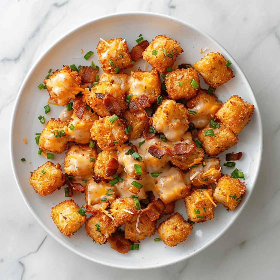 Crispy Irish Potato Bites with Cheddar & Bacon