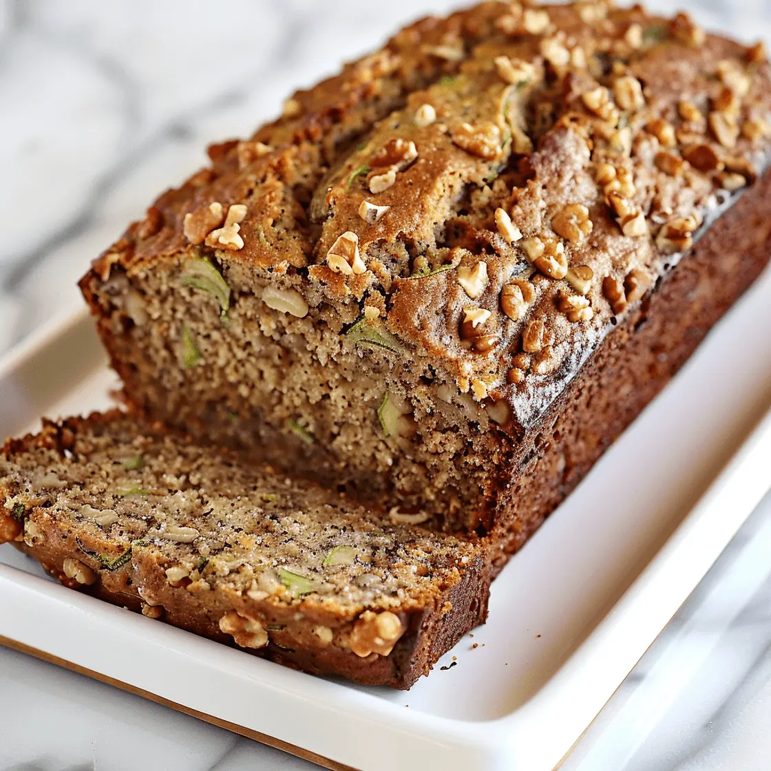 Banana Nut Zucchini Bread
