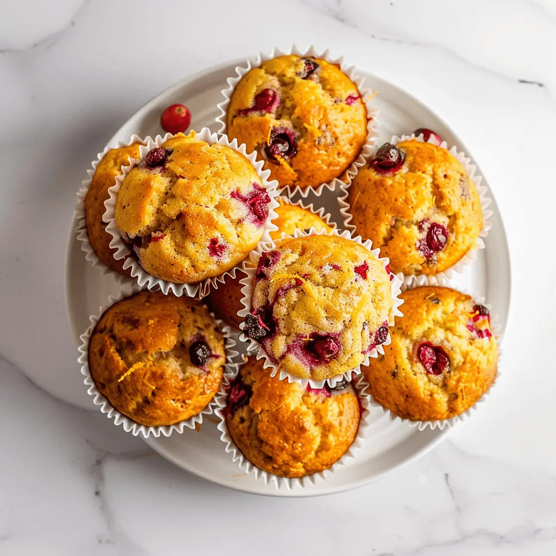 Cranberry Orange Spice Muffins
