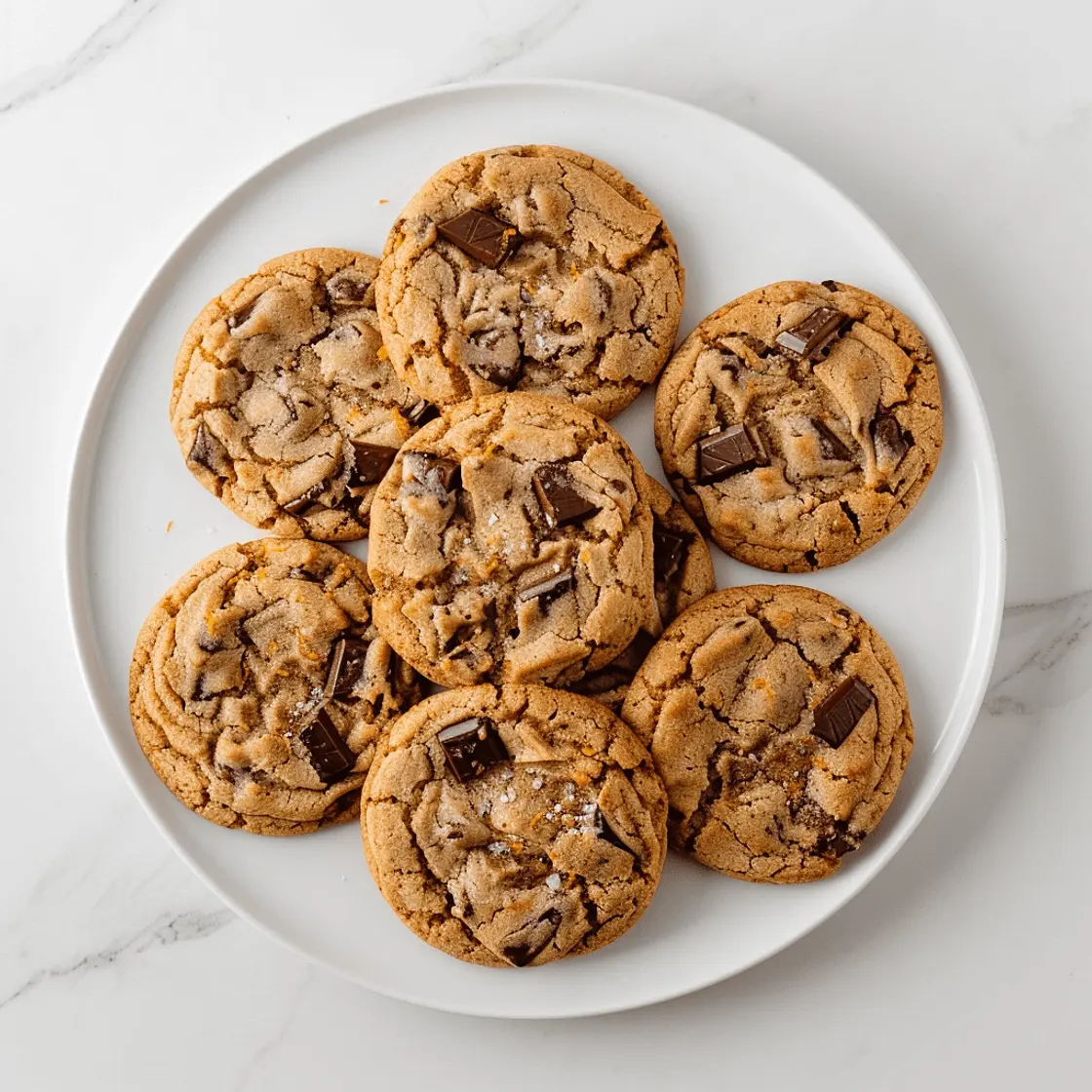 Orange Dark Chocolate Chunk Cookies