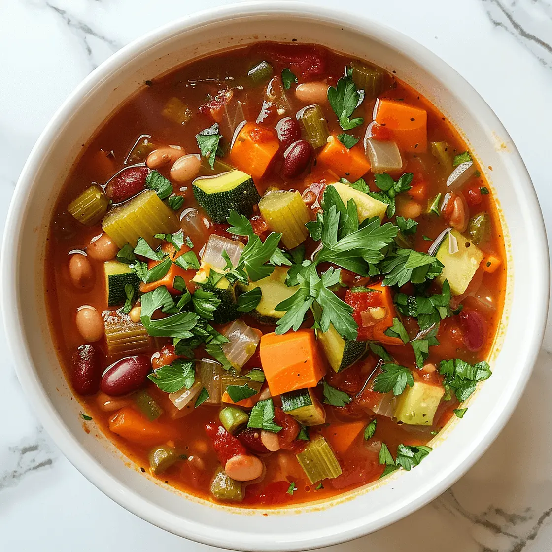 Hearty Vegetable and Bean Soup