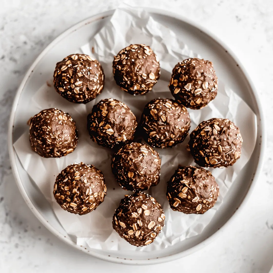 Chocolate Banana Energy Bites