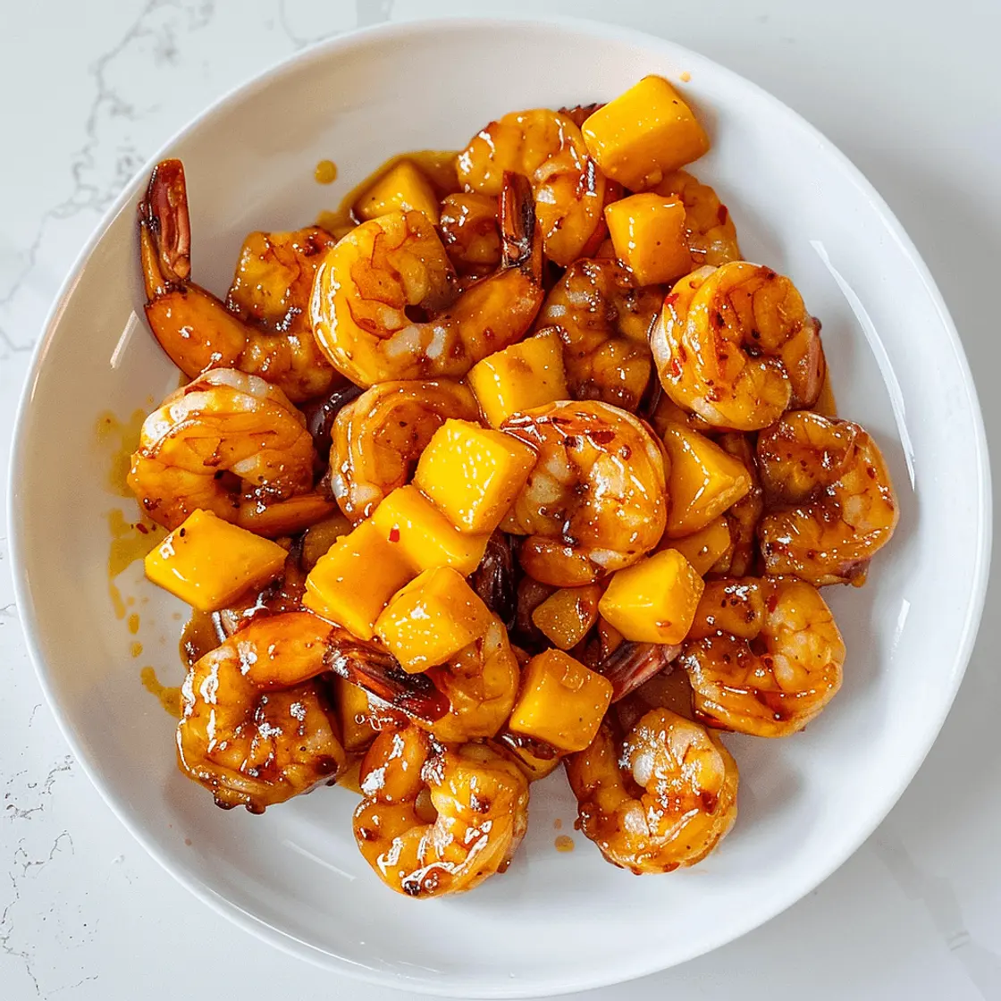 Spicy Mango Tango Shrimp