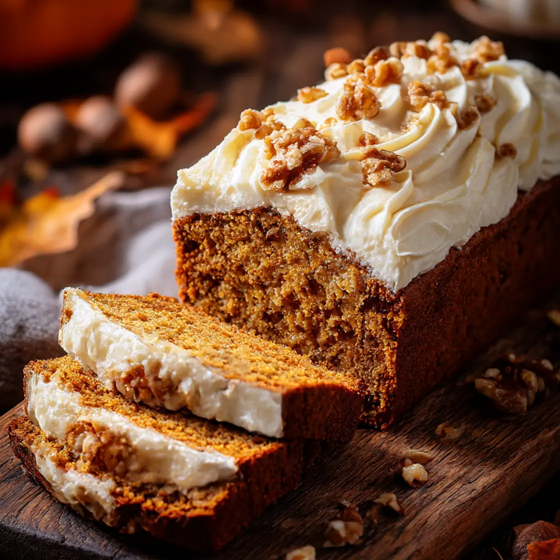 Pumpkin Walnut Spice Bread