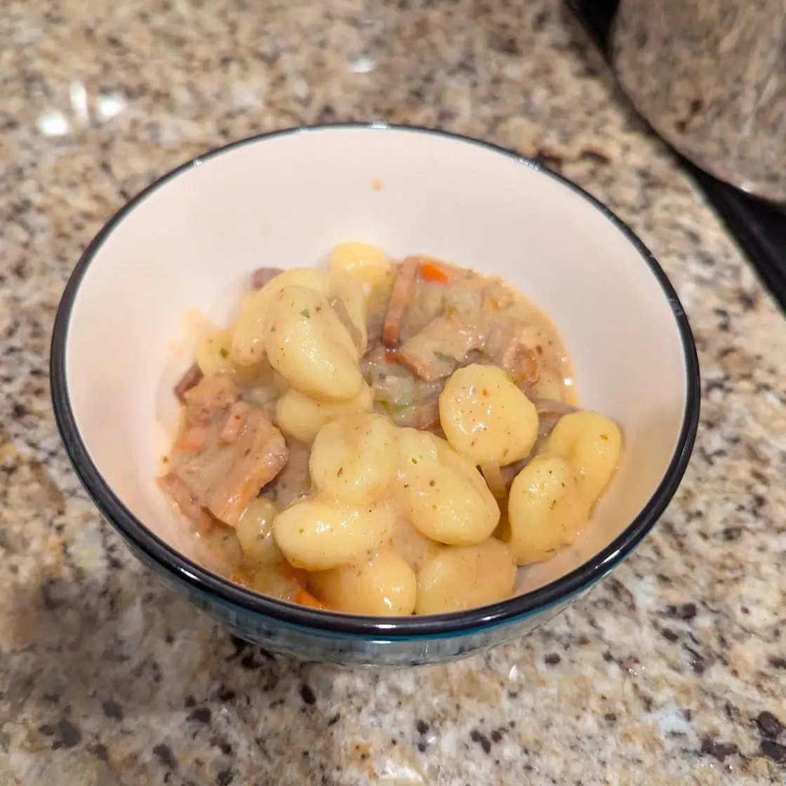 'Chicken' Gnocchi Soup