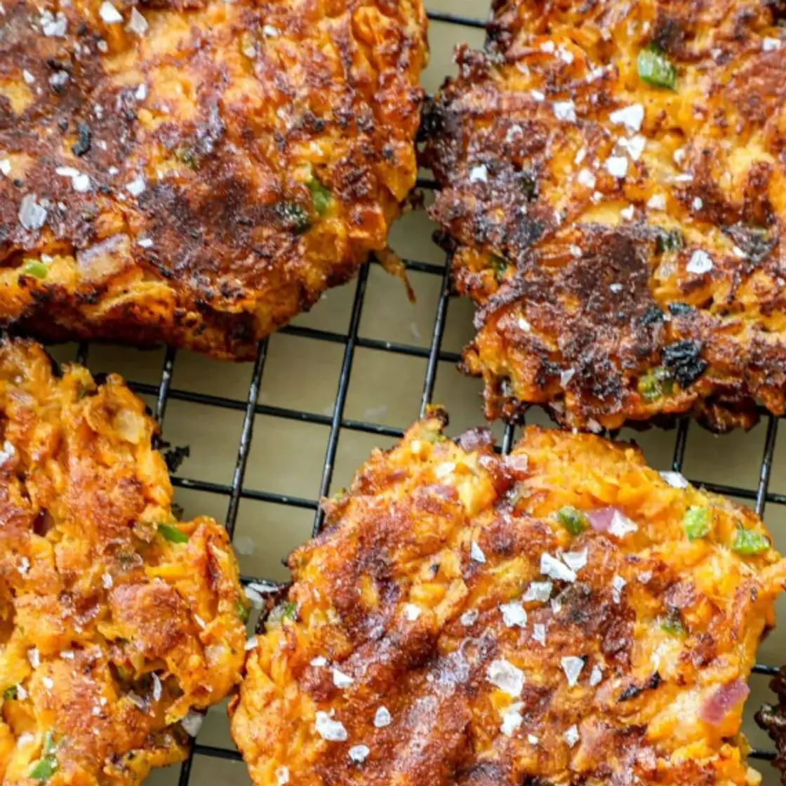 Sweet Potato & Spring Onion Fritters