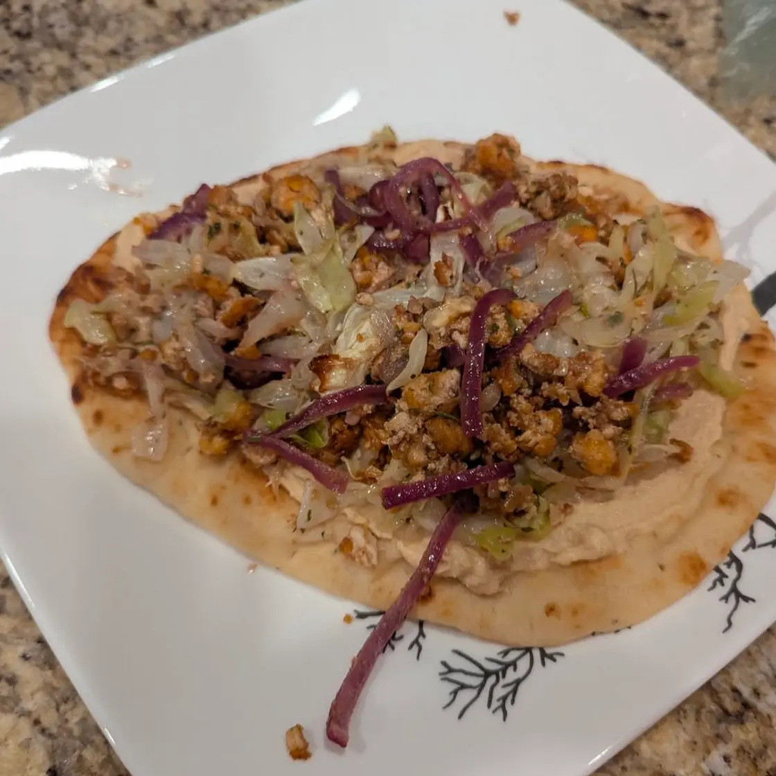 Crispy Za'atar Tofu Cabbage Wraps