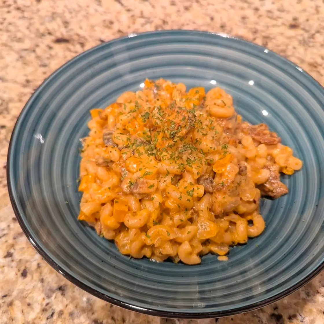 Fajita Chicken Mac n Cheese