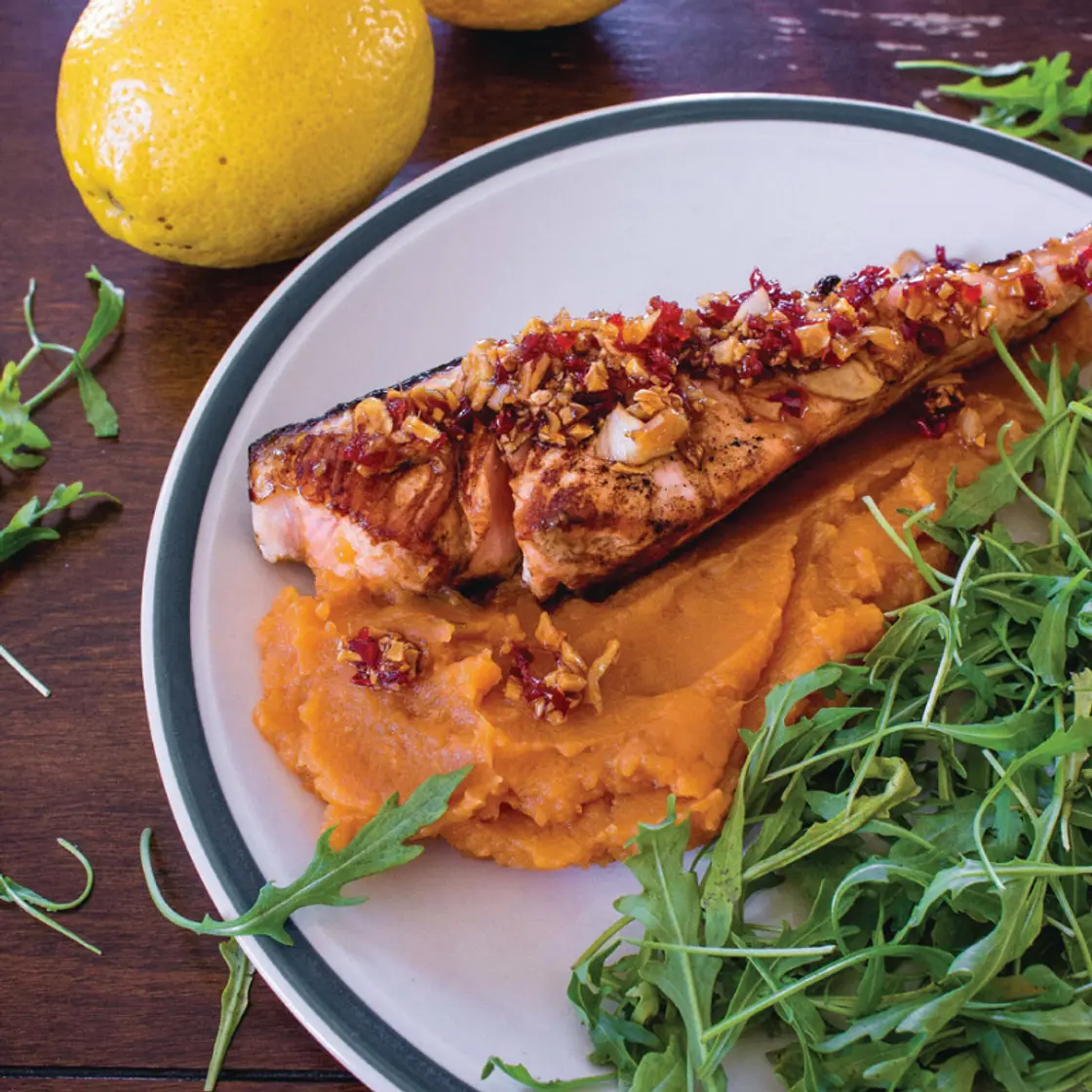 Sweet Potato Salmon