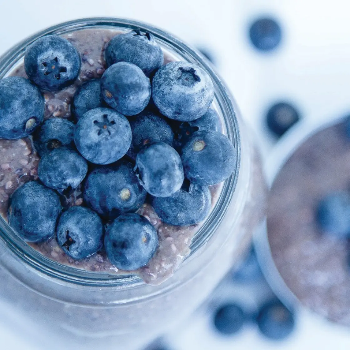 Chia Porridge with Berries