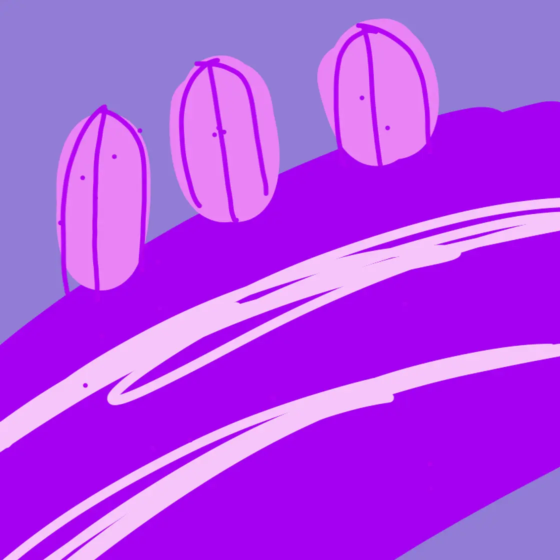 purple cake