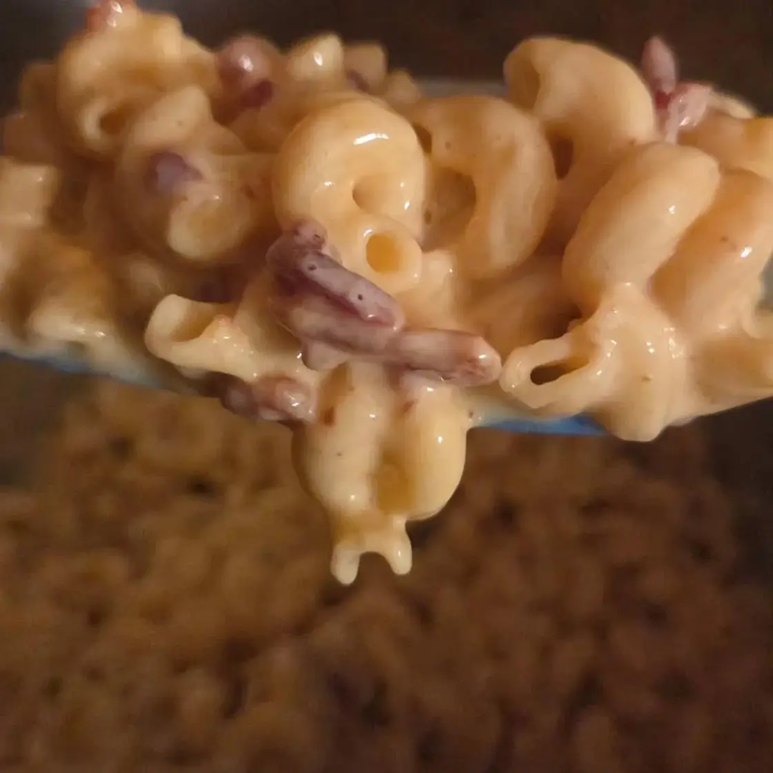 Instapot Mac and Cheese w Bacon