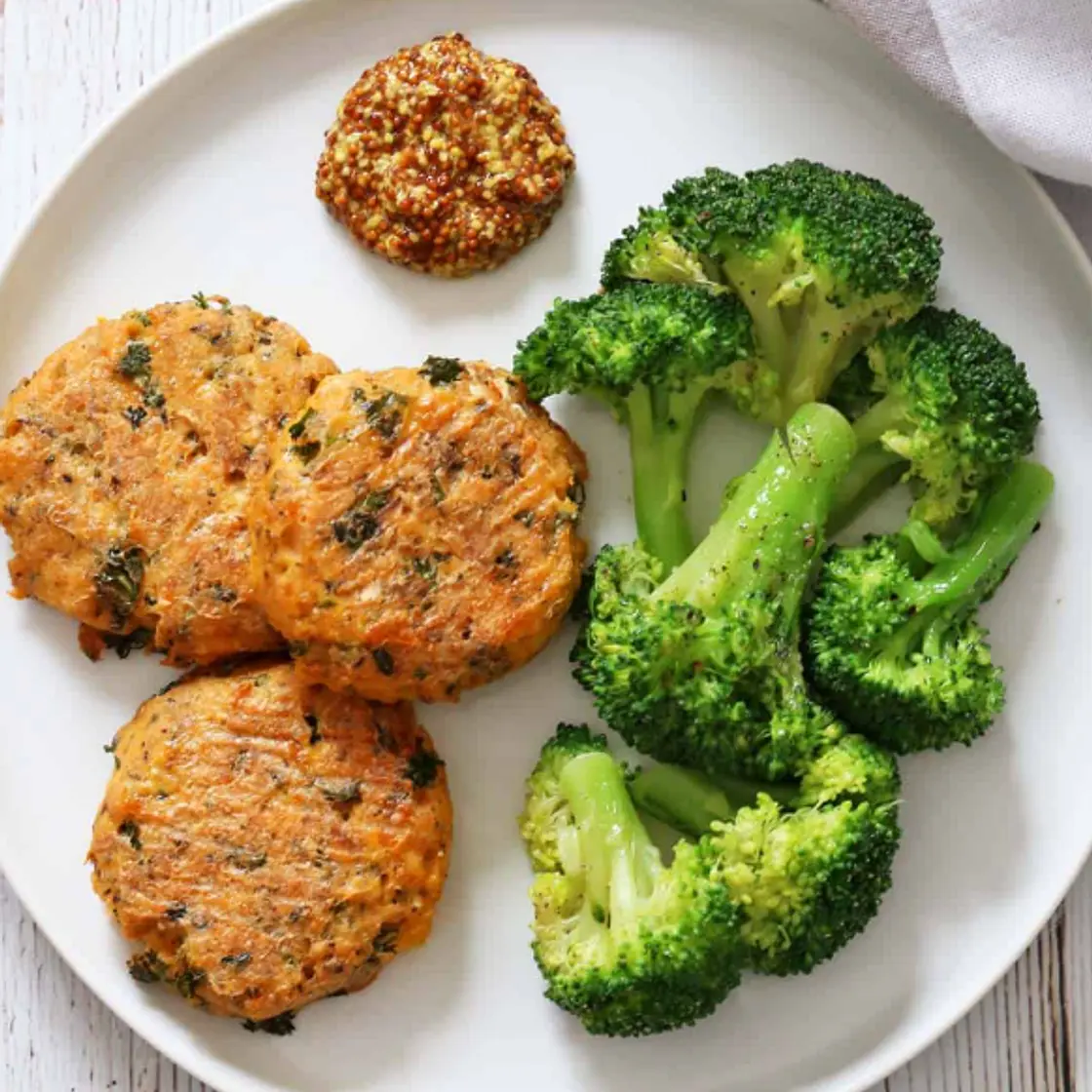Baked Canned Salmon Cakes