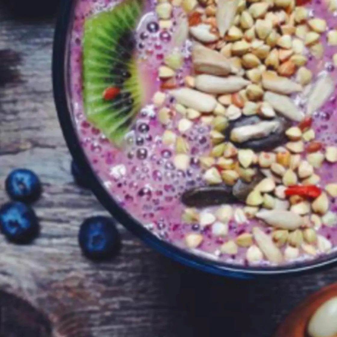Blueberry bliss smoothie