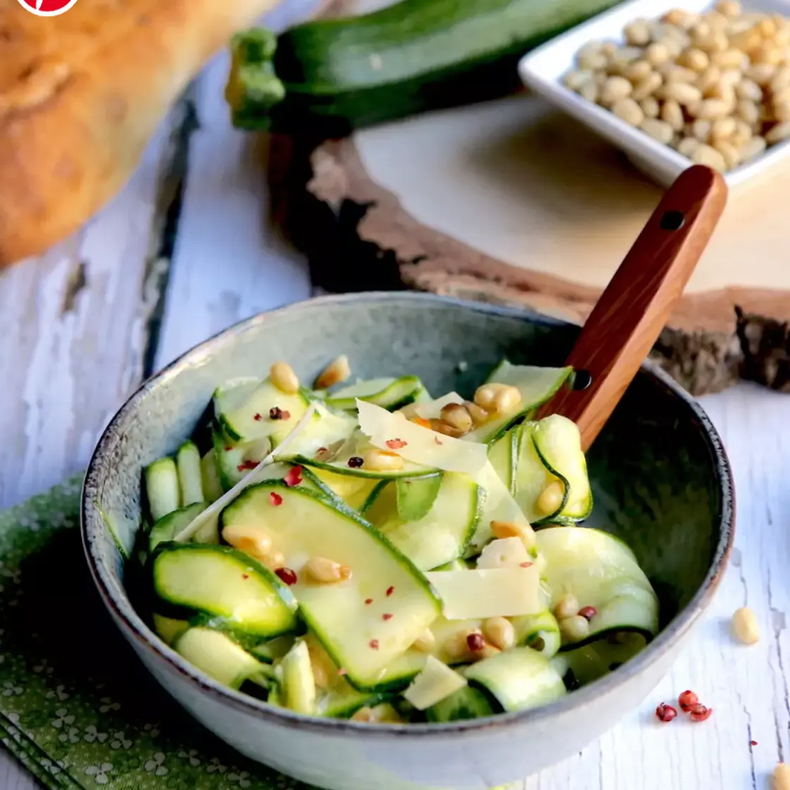 Salade de Tagliatelles de Courgettes