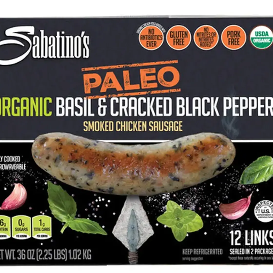 Black Pepper & Basil Chicken Sausage Bowl