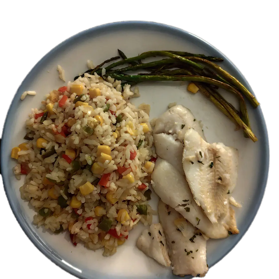 PESCADO CON ARROZ