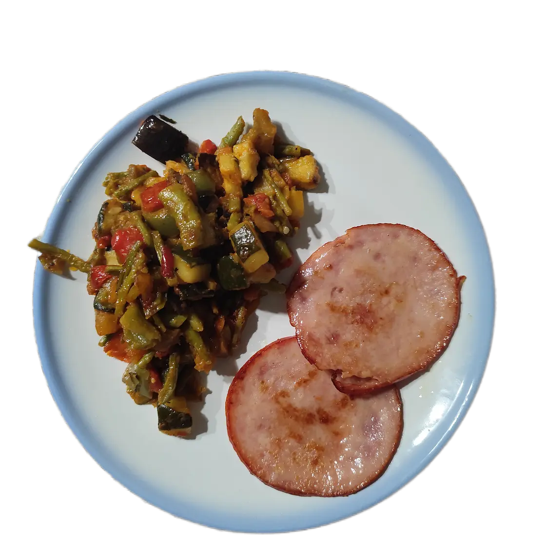 LOMO CON VERDURAS