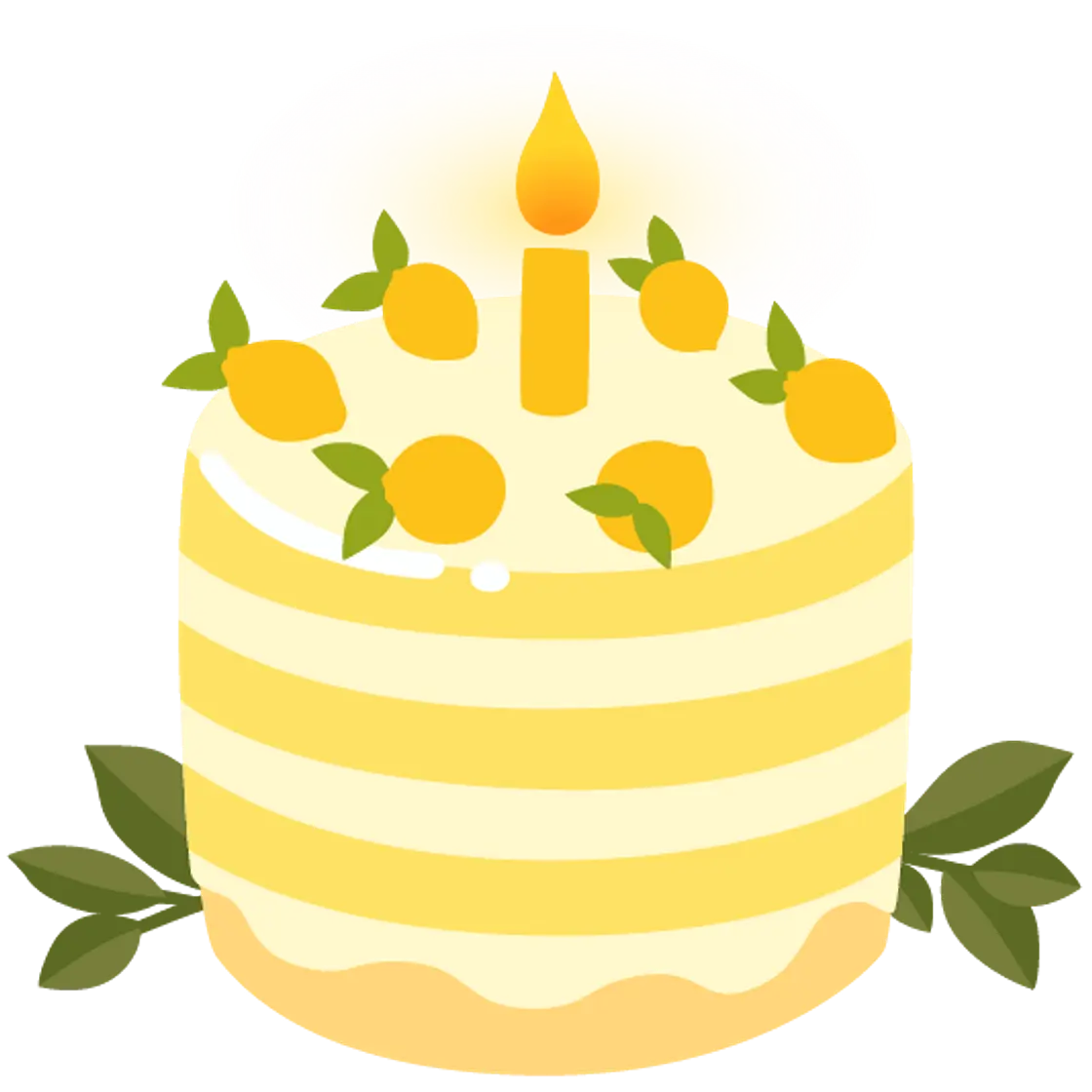 Lemon crunchy sugar icing