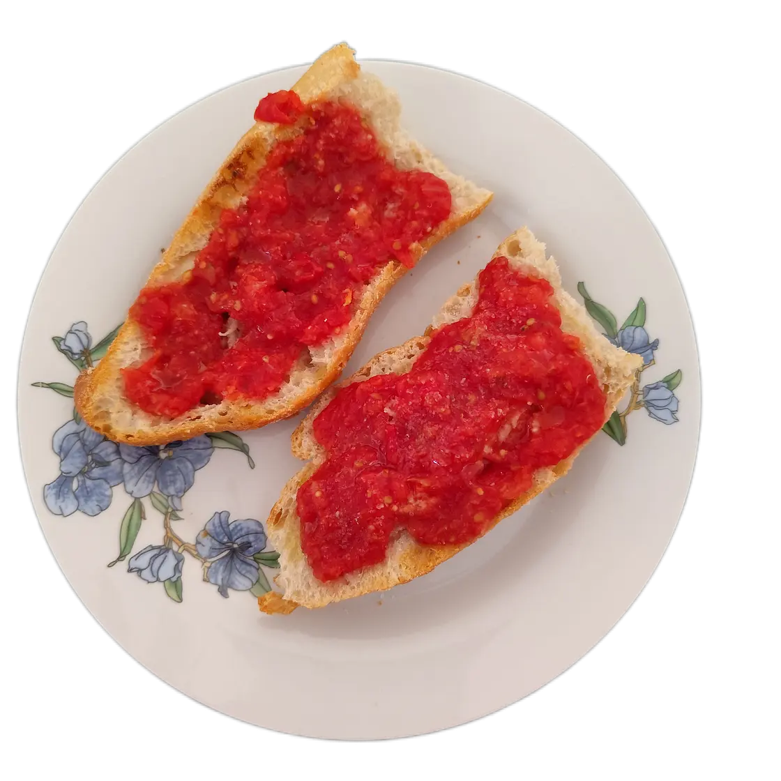 TOSTADAS CON TOMATE