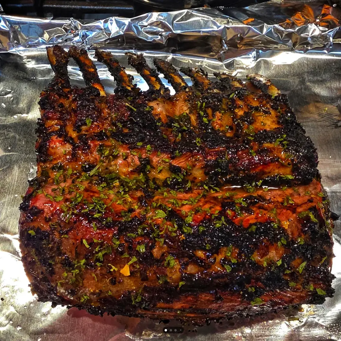 BBQ Rack of Lamb and season recipe