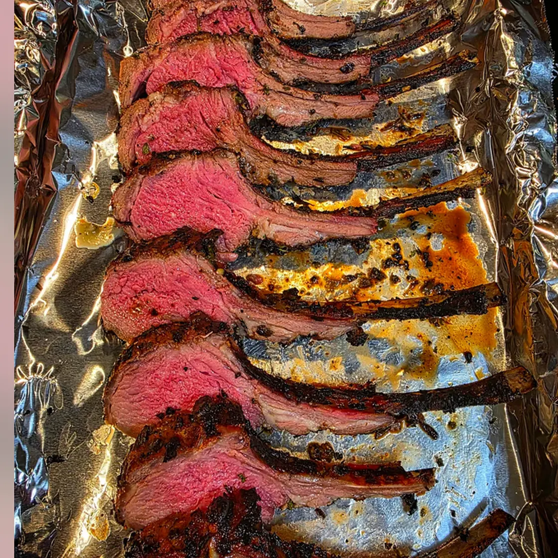 BBQ Rack of Lamb and season recipe