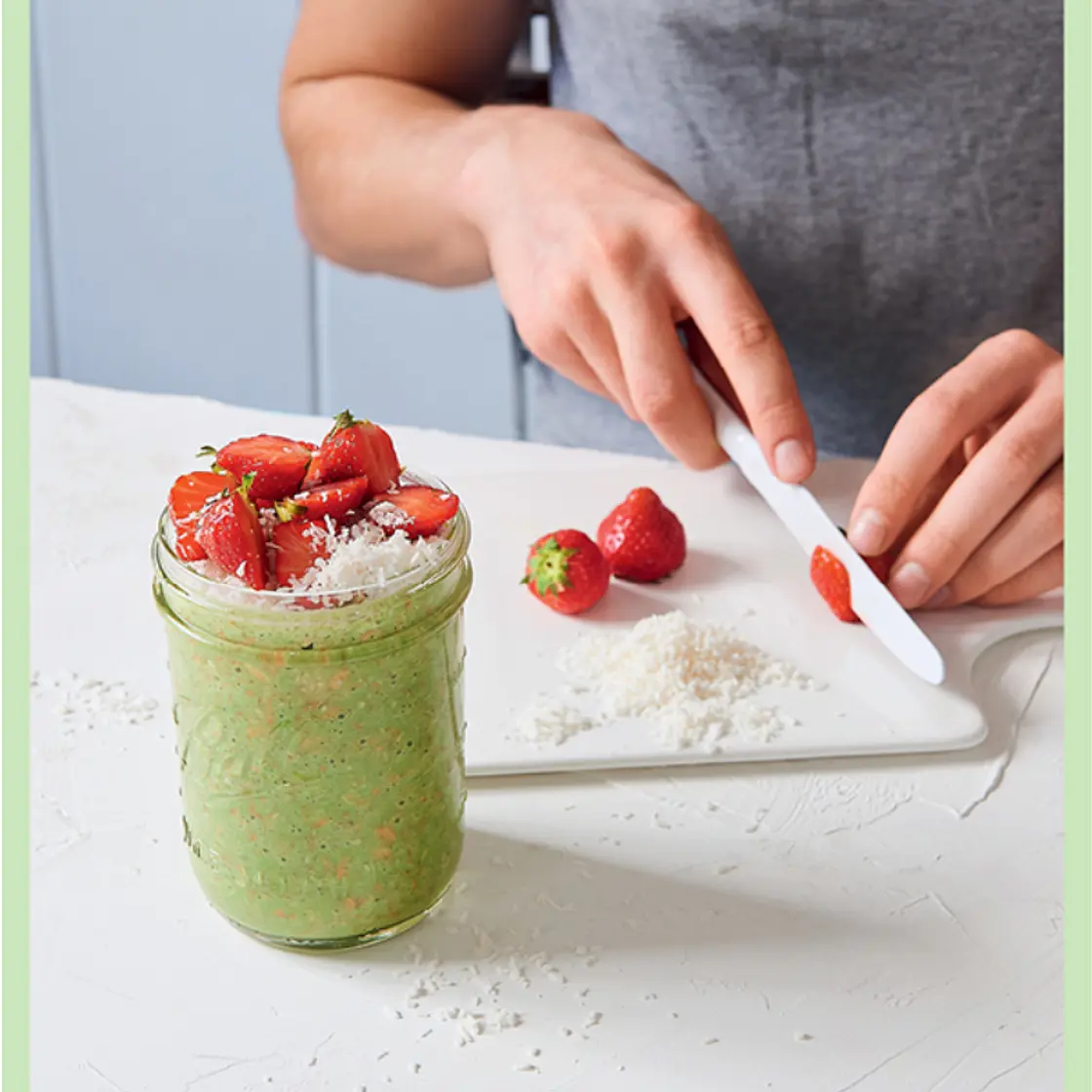 GREEN-OVERNIGHT-OATS (Zuckerfrei Phase 2)