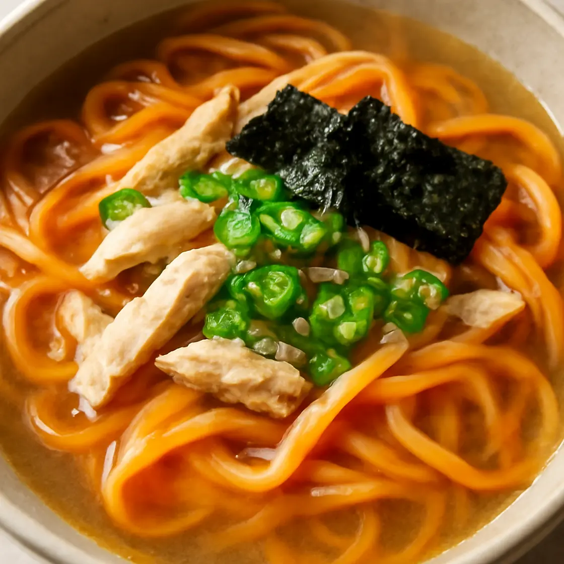 Healthier Kalguksu (Korean Noodle Soup)