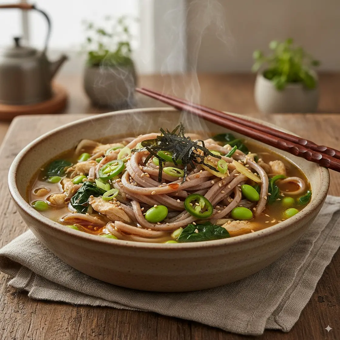 Healthier Kalguksu (Korean Noodle Soup)